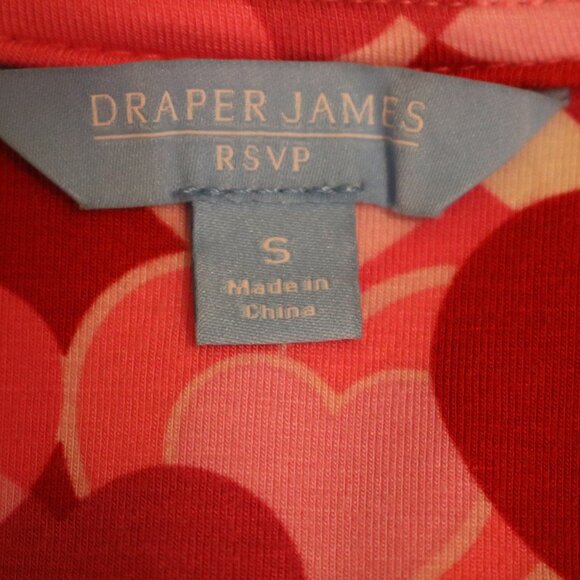 Draper James heart dress tiered hem wrap size small new with tags - Picture 8 of 11